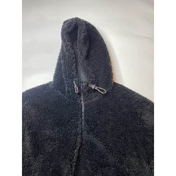 Lululemon Textured Fleece 1/2 Zip Black Hoodie Women’s Size 12 - Picture 3 of 9